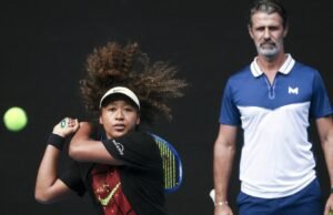 Naomi Osaka se divide con el entrenador Patrick Mouratoglou