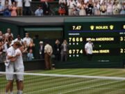 Wimbledon, ese día: Isner y Anderson juegan el segundo partido más largo en la historia de Wimbledon