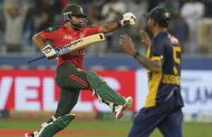 Asia Copa 2025: Bangladesh con huelgas limpias vence a Sri Lanka por cuatro mostradores en Super 4s abre