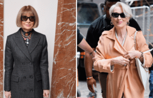 Anna Wintour obtiene enlaces con Meryl Streep en la Semana de la Moda de Milán 2025