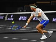 Copa Laver 2025 Bings Carlos Alcaraz, Taylor Fritz para São Francisco