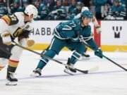 San Jose Sharks, John Klingberg derrotó a Vegas Golden Knights para abrir la pretemporada