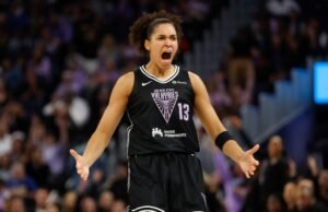 Janelle Salaün de Valkyries designó al equipo All-Rookie de la WNBA