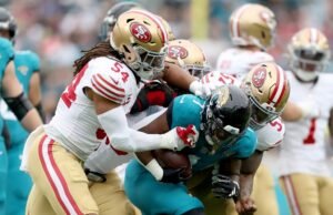 49ers 5 Llaves para vencer a los Jaguars sin Nick Bosa
