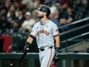 Los gigantes de SF pierden el tercer consecutivo, el primer tasador Bryce Eldridgeless en el estreno