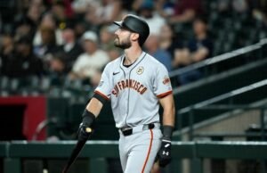 Los gigantes de SF pierden el tercer consecutivo, el primer tasador Bryce Eldridgeless en el estreno