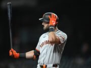 Bryce Eldridge de SF Giants que muestra señales prometedoras a pesar de su aparición