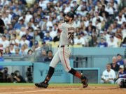 Bryce Eldridge Records of SF Giants Giants fue golpeado por primera vez contra Dodgers
