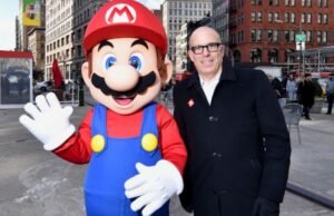 El presidente de Nintendo of America Doug Bowser está abajo