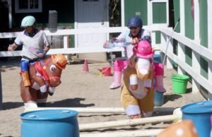 Gallop para un buen evento es compatible con el centro de conducción terapéutica Xenophon