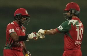Ind vs OMA, Asia Copa 2025: Jatinder-Amir se convierte en el segundo par asociado para registrar un soporte de 50 puntos en comparación con la India en T20IS