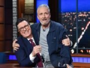 Los anfitriones de Show-Show al final de la noche reaccionan al regreso de Jimmy Kimmel