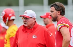 Travis Kelce rompe el silencio en los intercambios calentados con Andy Reid