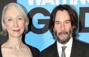 Keanu Reeves sostiene con Alexandra Grant después de los rumores de bodas