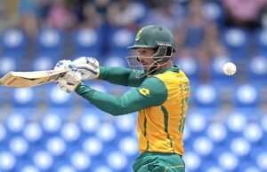 Quinton de Kock revierte la decisión de retirarse de los ODI, hace la Copa de la Serie Pakistaní