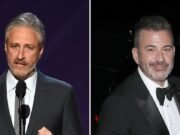 Jon Stewart habla sobre la suspensión ABC de Jimmy Kimmel