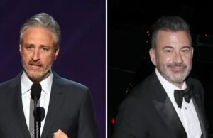 Jon Stewart habla sobre la suspensión ABC de Jimmy Kimmel