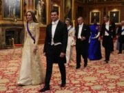 Despreciado? Tiffany Trump camina después de que su esposo, Kate Middleton, en el banquete