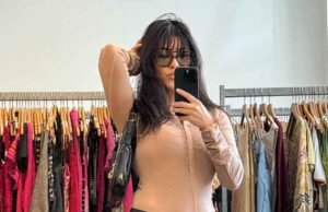 Kourtney Kardashian hace su debut con un nuevo look con una franja contundente después del corte de pelo