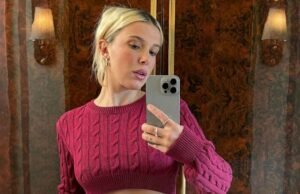 Millie Bobby Brown pone los abdominales expuestos en el atuendo de la colección de bares