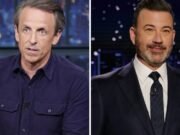 Seth Meyers abofetea a Trump por la suspensión de Jimmy Kimmel, atacando la libertad de expresión