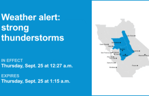 El granizo del tamaño de un guisante planeado con tormentas eléctricas para llegar a Delta el jueves, ráfagas para alcanzar 30 mph – The Mercury News
