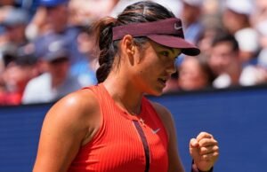 La campeona de 2021, Emma Raducanu, gana el primer partido del Abierto de Estados Unidos desde el título