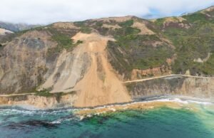 Fecha de reapertura para la autopista 1 anunciada después de un deslizamiento de tierra masivo