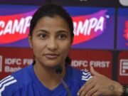 Trabajar en mi delantero, en particular en los grandes golpes: Sneh Rana antes de India vs Australia 3rd Women’s Odi