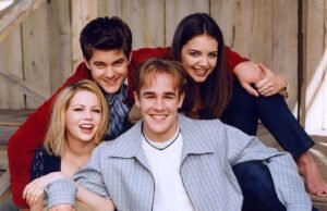 Reunión de Dawson’s Creek: Joshua Jackson y Katie Holmes tienen las manos