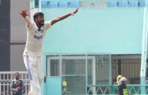 India A vs Australia A, 2da prueba no oficial: Suthar presenta con cinco por corazón, pero McSweeney, Edwards empujan a Australia a 350/9