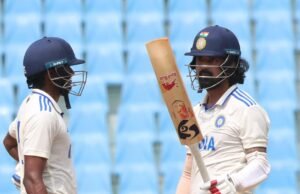 Ind a vs aus a, 2da prueba no oficial: Rahul, Sudharsan Script Scriptable como India para desafiar 412