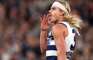 El tiempo medio de Geelong Cats, Bailey Smith, se disculpa por abusar verbalmente de un fotógrafo en entrenamiento; Comentarios de Shannon Neale
