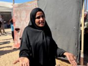 Los gazanes relatan condiciones desastrosas en la zona humanitaria israelí de SO