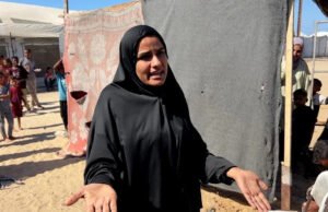 Los gazanes relatan condiciones desastrosas en la zona humanitaria israelí de SO