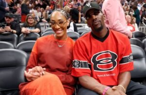 Estrellas de baloncesto A’ja Wilson y Bam Adebayo