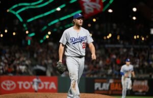 ¿Podría la serie SF Giants en el Dodger Stadium ser la última vez contra Clayton Kershaw?