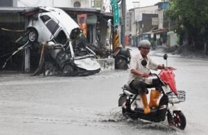 El tifón Ragasa es puesto en China después de 17 muertos en Taiwán