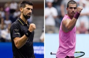 Novak Djokovic vs. Carlos Alcaraz, US Open 2025 Semifinal: Visualización, registro enfrentamiento, Información de transmisión en vivo