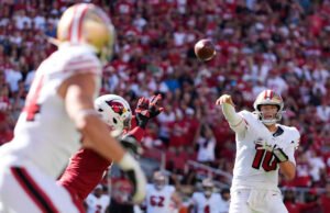 Los 49ers se reúnen con los mejores cardenales con una canasta ganadora del juego, van a 3-0 detrás de Mac Jones