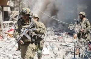 Un soldado israelí moderadamente herido por un disparo de élite en Hamas en la región de la ciudad de Gaza mientras la incursión se intensifica