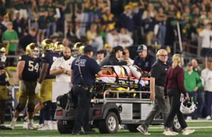 Texas A&M dice que Bryce Anderson Security evitó la “lesión catastrófica” en el juego de Notre Dame