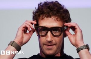 El propietario de Facebook Meta revela que la nueva gama de gafas inteligentes se mudó a AI