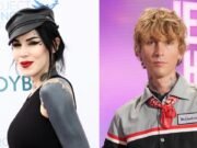 Kat Von D, MGK y más estrellas con tatuajes de apagón: Fotos