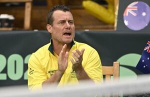El capitán australiano Lleyton Hewitt suspendió dos semanas por empujar al oficial anti -dopaje