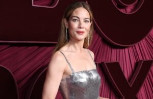 Copie el vestido a cuadros en el otoño de Michelle Monaghan con un descubrimiento de $ 37