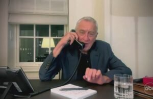 Robert de Niro es el presidente de la FCC de Trump en el video de regreso de Jimmy Kimmel