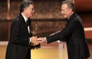 El hielo, Palestina, los medios públicos y el “Late Show” de Colbert se destacaron en Emmys