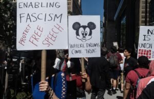 Escritores de cine y televisión, políticos, y Michael Eisner, explota Disney por haber puesto a Jimmy Kimmel en el banco