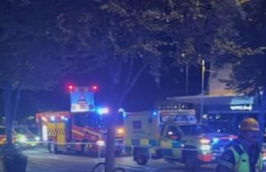 Seis jóvenes reciben un disparo en el ataque al centro de la ciudad sueca mientras la policía detiene a un niño de 14 años